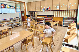 屋内の活動様子