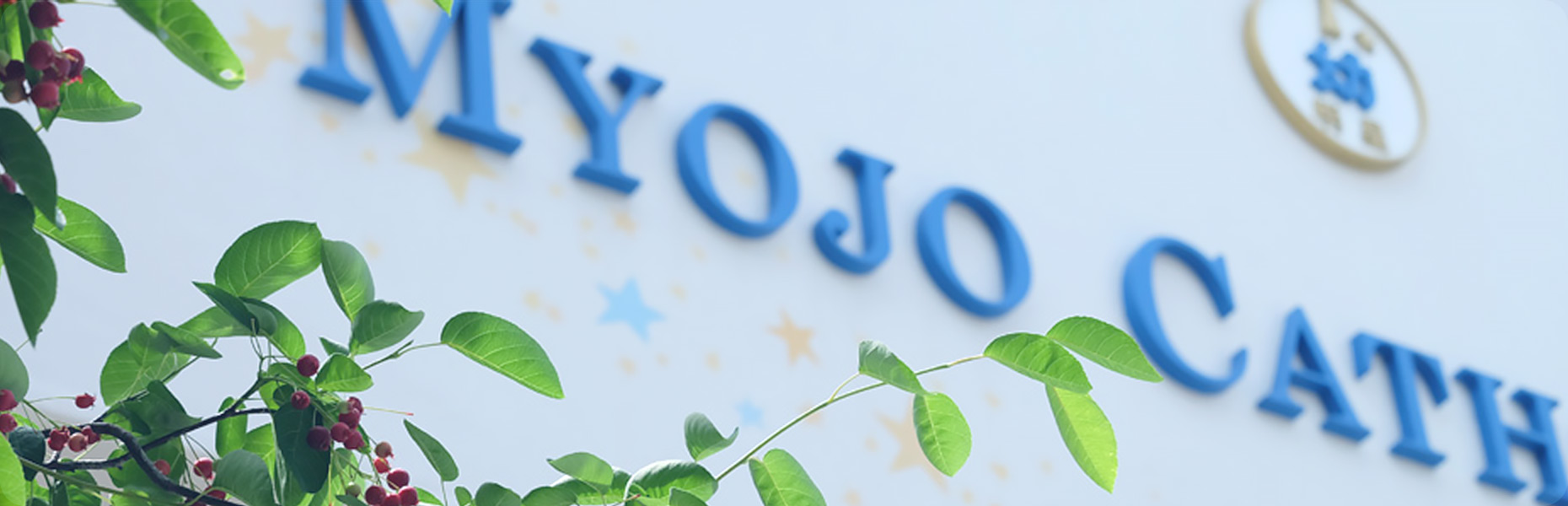 みょうじょう幼稚園看板